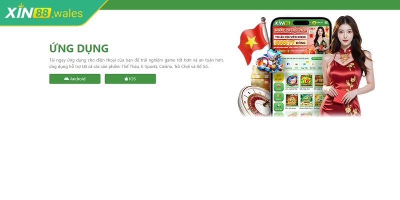 Tải App xin88 2 Download ứng dụng ở điện thoại Android